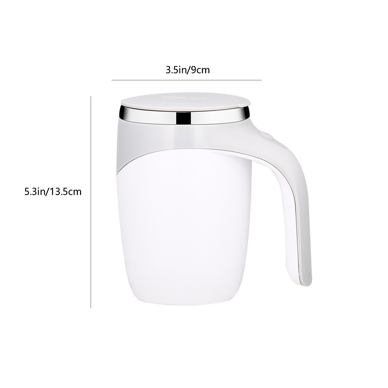 Electric Mixing Cup,Automatic Magnetic Stirring Coffee Mug, Rotating Home Office Travel Mixing Cup