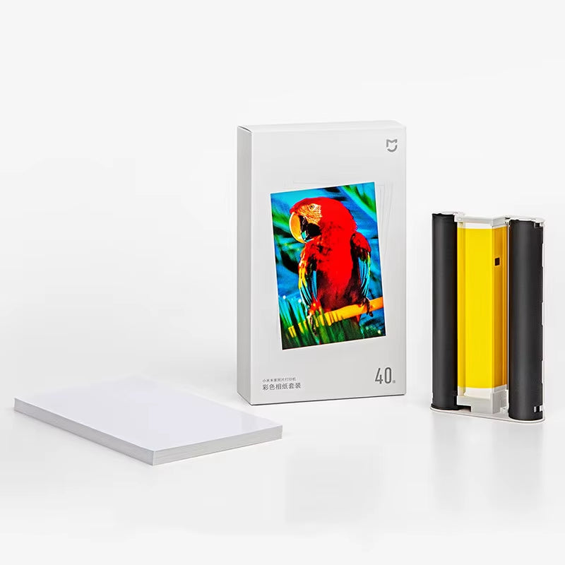 Wireless Smart Photo Printer 1S, High-Definition Quality Photos, Compatible with iOS & Android, Holds 3inch/6inch Photo Paper