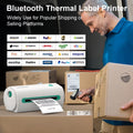 Bluetooth Thermal Shipping Label Printer, 4''X6'' Bluetooth Label Printer for Shipping Packages