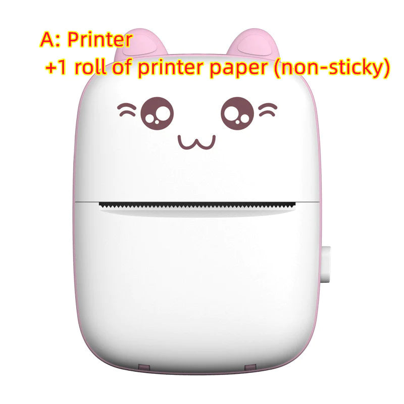 Mini Printer Portable Mini Bluetooth Wifi New Wrong Printer Mobile Phone Photo Title Note Hot Print Pocket Label Printer