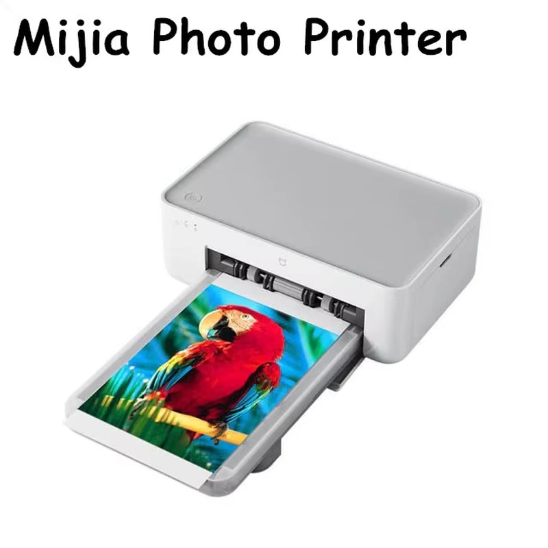 Wireless Smart Photo Printer 1S, High-Definition Quality Photos, Compatible with iOS & Android, Holds 3inch/6inch Photo Paper