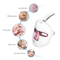 LED Face Mask - 7 Color Light Therapy for Facial Skin Care, Scars & Wrinkle Reduction, Improves Acne Conditions and Overall Skin Care