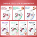 LED Face Mask - 7 Color Light Therapy for Facial Skin Care, Scars & Wrinkle Reduction, Improves Acne Conditions and Overall Skin Care