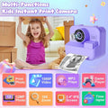 Kids Camera Digital Children Camera with Instant Print Video Recording: 32G Memory Card optional: Thermal Printing for Kids Learning & Development