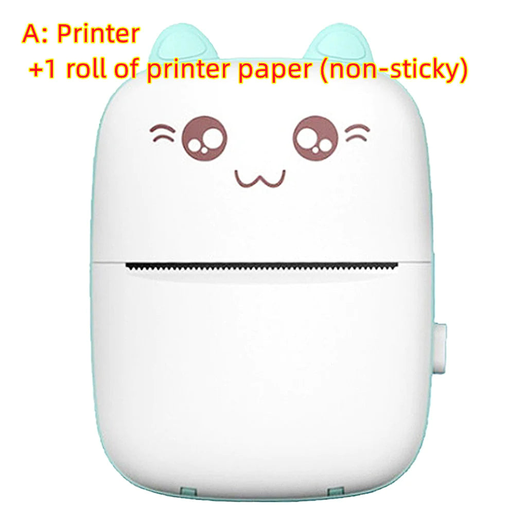 Mini Printer Portable Mini Bluetooth Wifi New Wrong Printer Mobile Phone Photo Title Note Hot Print Pocket Label Printer