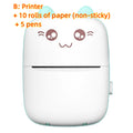 Mini Printer Portable Mini Bluetooth Wifi New Wrong Printer Mobile Phone Photo Title Note Hot Print Pocket Label Printer