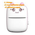 Mini Printer Portable Mini Bluetooth Wifi New Wrong Printer Mobile Phone Photo Title Note Hot Print Pocket Label Printer