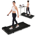 Walking Pad under Desk Treadmill for Home Office -2.5HP Walking Treadmill 0.6-4MPH 300LBS Capacity Treadmill for Walking Running Remote Control Batteries