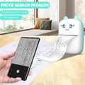 Portable Mini Thermal Printer Pocket Photo Printer Wireless Bluetooth w/ Paper Rolls