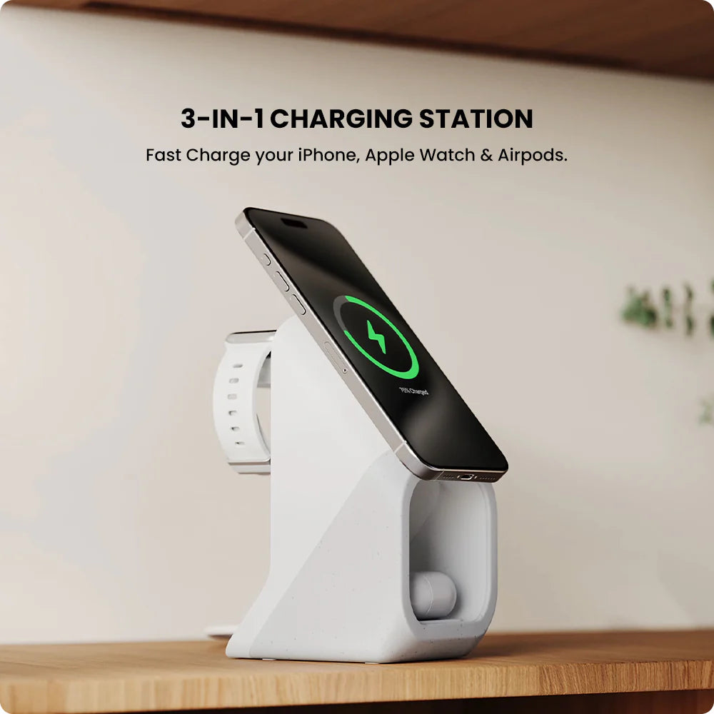 NOVA 3-In-1 Fast Wireless Charging Station